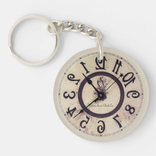 Curious Clock 1 Key Ring