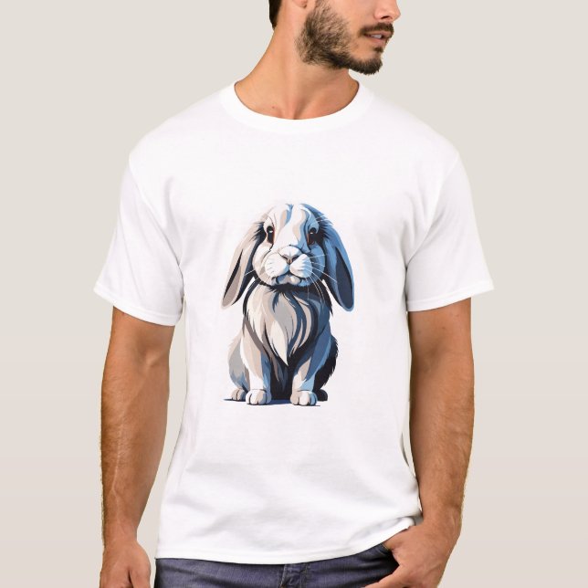 Curious Cottontail T-Shirt (Front)