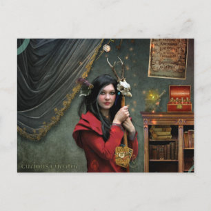 Curious Curator Postcard