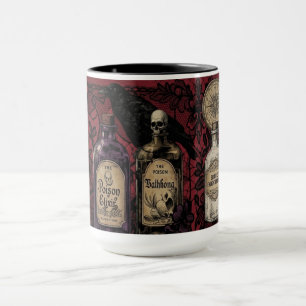 Curious Elixirs & Raven Gothic Coffee Mug (15 oz)