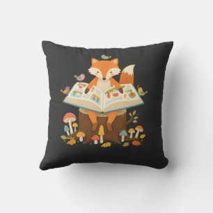Curious Forest Reader Cushion