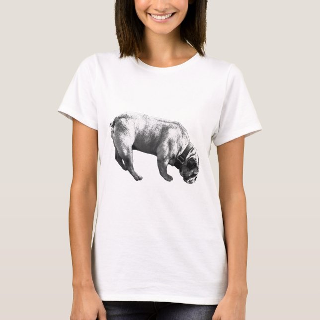 Curious Grey, Gentle Strength T-Shirt (Front)