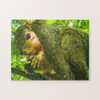 “Curious in the Canopy” Jigsaw Puzzle