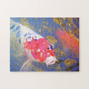 Curious Koi Jigsaw Puzzle