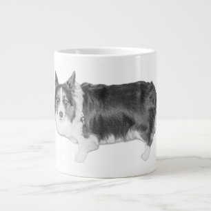 Curious Little Guardian Large Coffee Mug