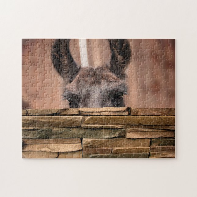 Curious Llama, Jigsaw Puzzle (Horizontal)