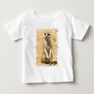 Curious Meerkat Baby T-Shirt