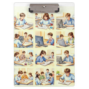 Curious Minds school Clipboard