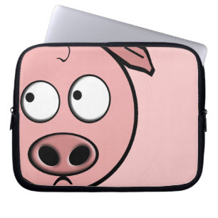 Curious Pig Laptop Sleeve
