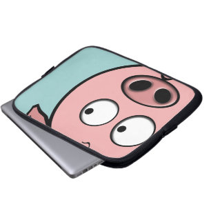 Curious Pig Laptop Sleeve