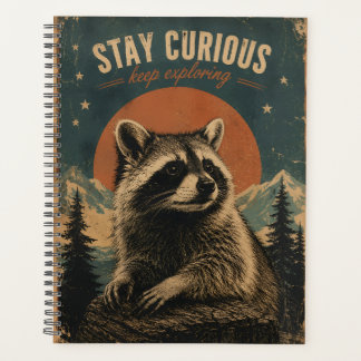 Curious Racoon Vintage  Planner
