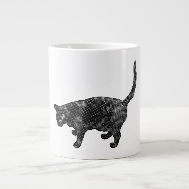 Curious Shadows With Daylight Grace Large Coffee Mug (Front)