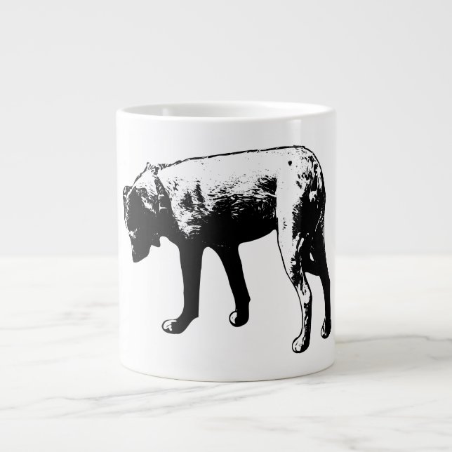 Curious Sniff Terrier Mix Coffee Mug (Front)