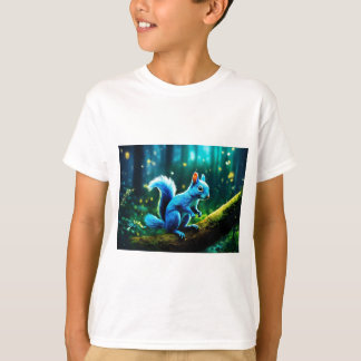 Curious Squirrel in the Park T-Shirt Design