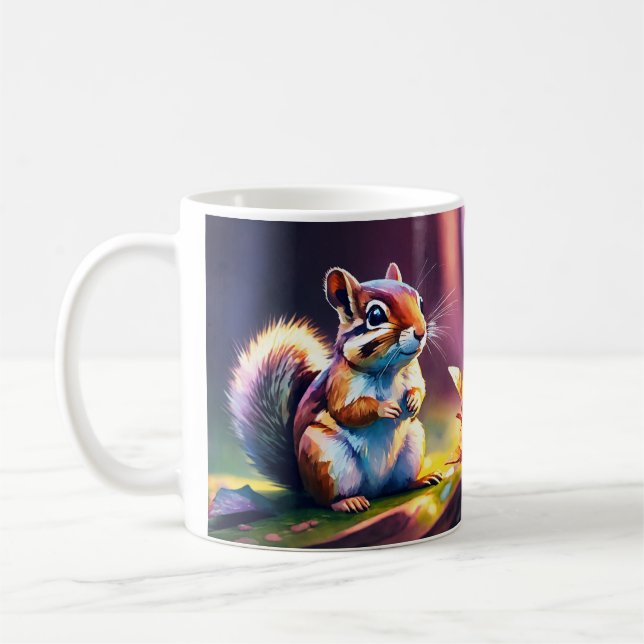 Curious Squirrel Park Adventure coffee mug (Left)