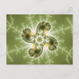 Curious Tentacles - Fractal Art Postcard
