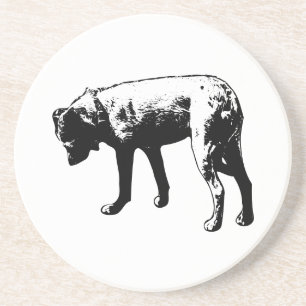 Curious Terrier Mix Coaster