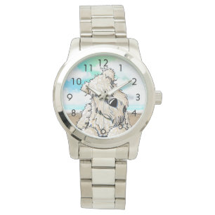 Curious Wheaten Terrier Watch