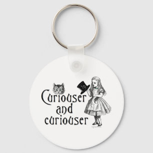 Curiouser and curiouser key ring