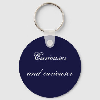 Curiouser and curiouser key ring