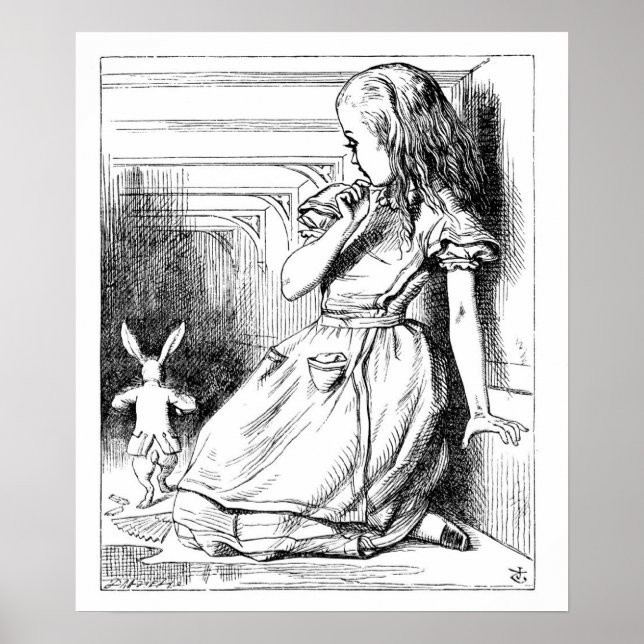 Curiouser and curiouser! poster (Front)