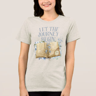 Curiouser and Curiouser T-Shirt Tri-Blend Shirt