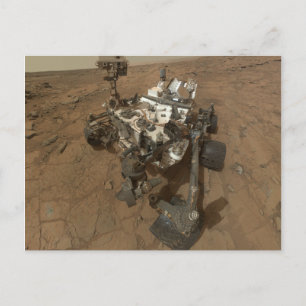 Curiousity Rover Postcard