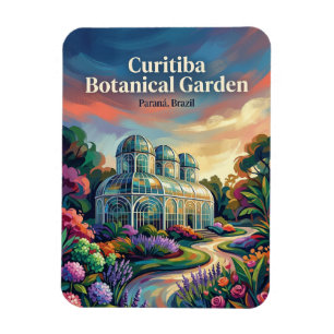 Curitiba Botanical Garden Brazil Magnet