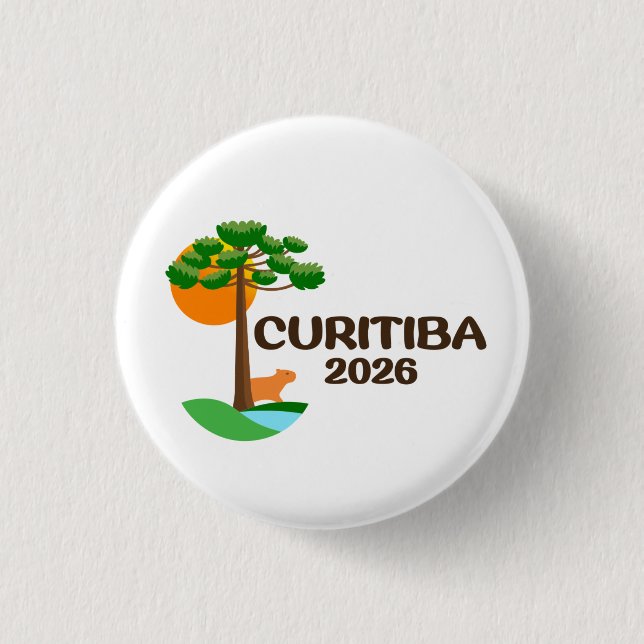 Curitiba Brazil 2026 International Convention Pin (Front)