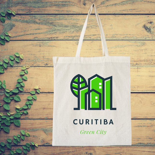 Curitiba Brazil Latin Sustainable Green City Tote Bag (Creator Uploaded)