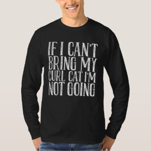 Curl Curl cat Curl women T-Shirt