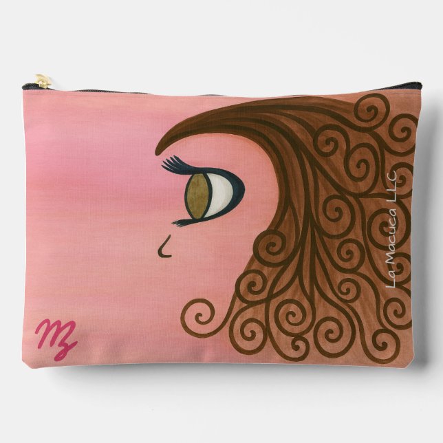 Curl Girl large pouch (Front)