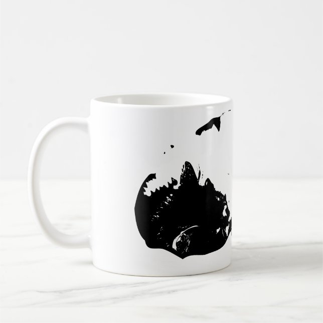 Curl of Calm in Autumn Light Coffee Mug (Left)