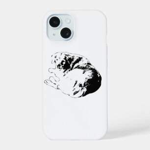 Curled Ease, Soft Guard iPhone 15 Case
