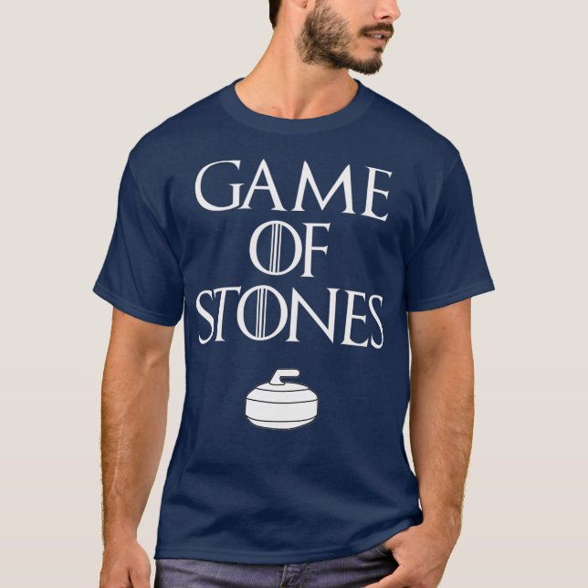 Curler  Game of Stones curling T-Shirt (Front)