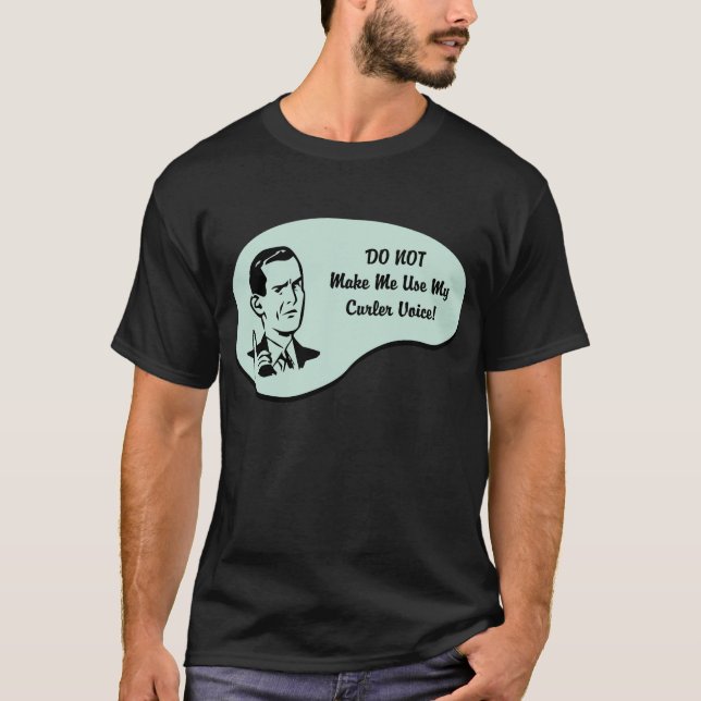Curler Voice T-Shirt (Front)