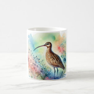 Curlew 161024AREF113 - Watercolor Coffee Mug