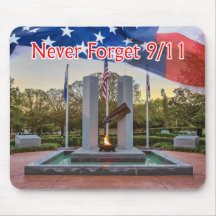 Curlew Hills 9/11 Memorial Square Mouse Pad