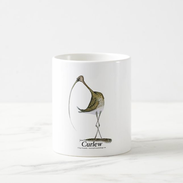 curlew, tony fernandes coffee mug (Center)