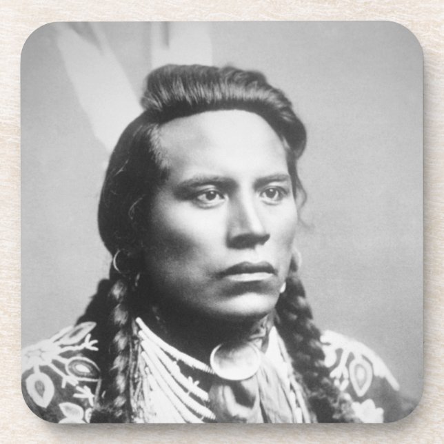 Curley, of the Crow tribe, one of Custer's scouts Coaster (Front)
