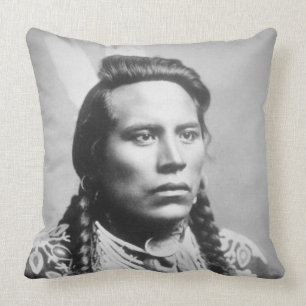 Curley, of the Crow tribe, one of Custer's scouts Cushion