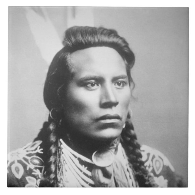 Curley, of the Crow tribe, one of Custer's scouts Tile (Front)