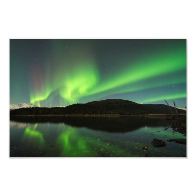 Curling Aurora Photo Print (Front)