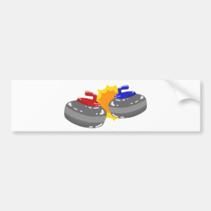 Curling Bumper Sticker
