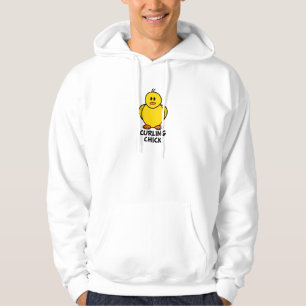 Curling Chick Hoodie