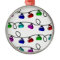 Curling Christmas Lights Ornament
