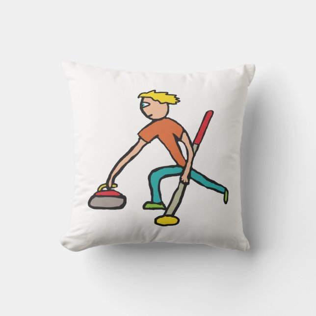 Curling Cushion (Front)