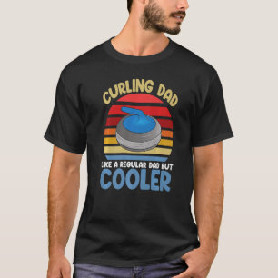 Curling Dad Gaming  Women World's Greatest Curling T-Shirt
