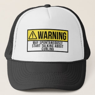 Curling Gift - Curler Funny Saying Trucker Hat