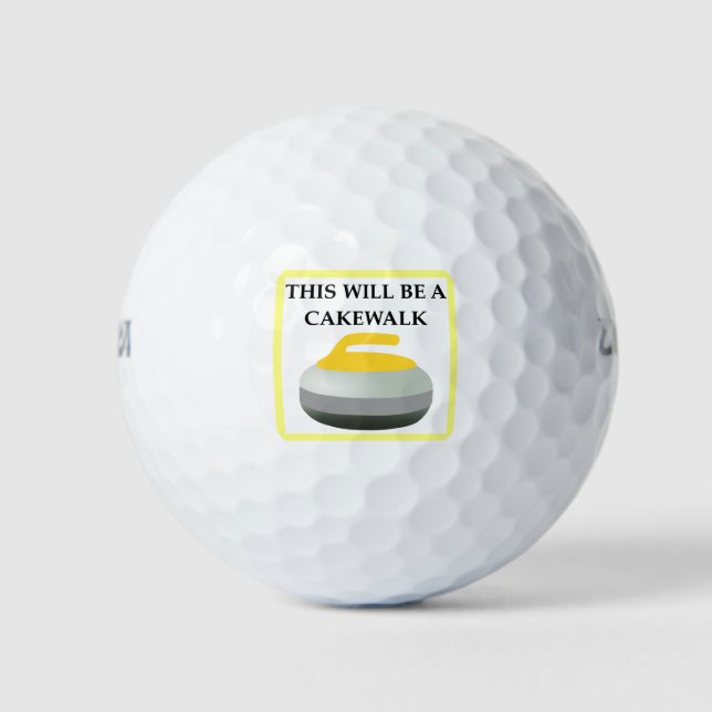 curling golf balls (Front)
